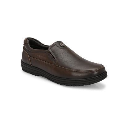 Valentino Men Premium Leather Pine Slip-On Formal Loafer Shoes