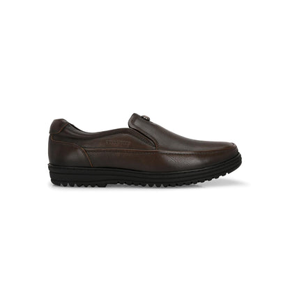 Valentino Men Premium Leather Pine Slip-On Formal Loafer Shoes