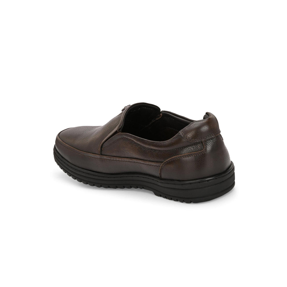 Valentino Men Premium Leather Pine Slip-On Formal Loafer Shoes
