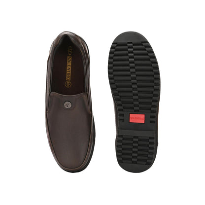 Valentino Men Premium Leather Pine Slip-On Formal Loafer Shoes