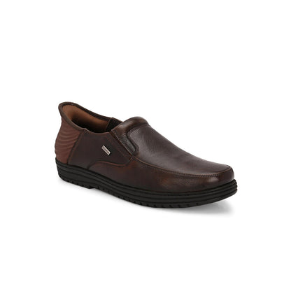 Valentino Men Premium Leather Pine Hands-Free Slip-In Loafer Shoes