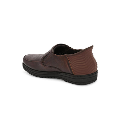 Valentino Men Premium Leather Pine Hands-Free Slip-In Loafer Shoes