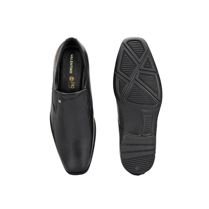 Valentino Men Premium Leather Slip-On Formal Loafer Shoes