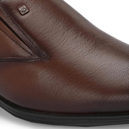 Valentino Men Premium Leather Slip-On Formal Loafer Shoes
