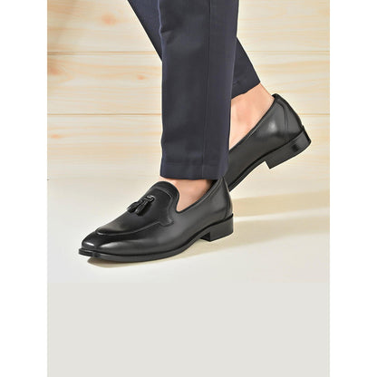 Valentino West Port Men Leather Tassel Loafers