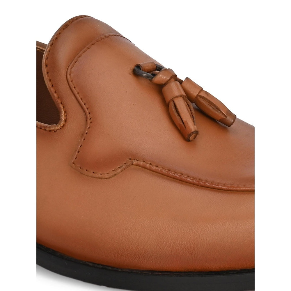 Valentino West Port Men Leather Tassel Loafers