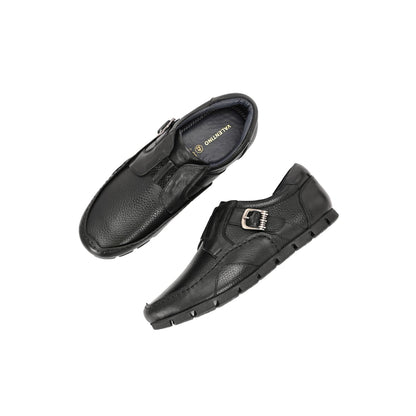 Valentino Men Premium Leather Comfort Loafer Shoes