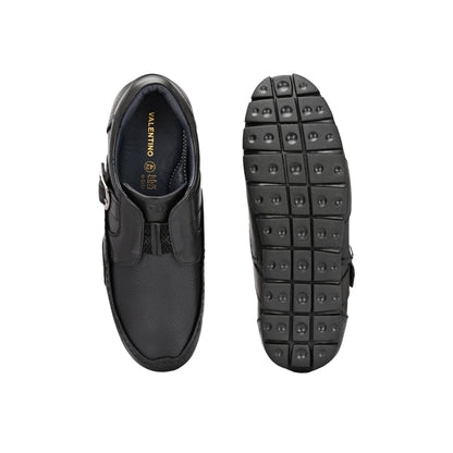 Valentino Men Premium Leather Comfort Loafer Shoes