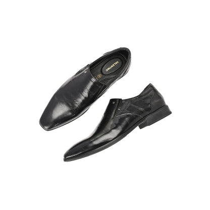 Valentino Men Premium Leather Slip-On Formal Loafer Shoes