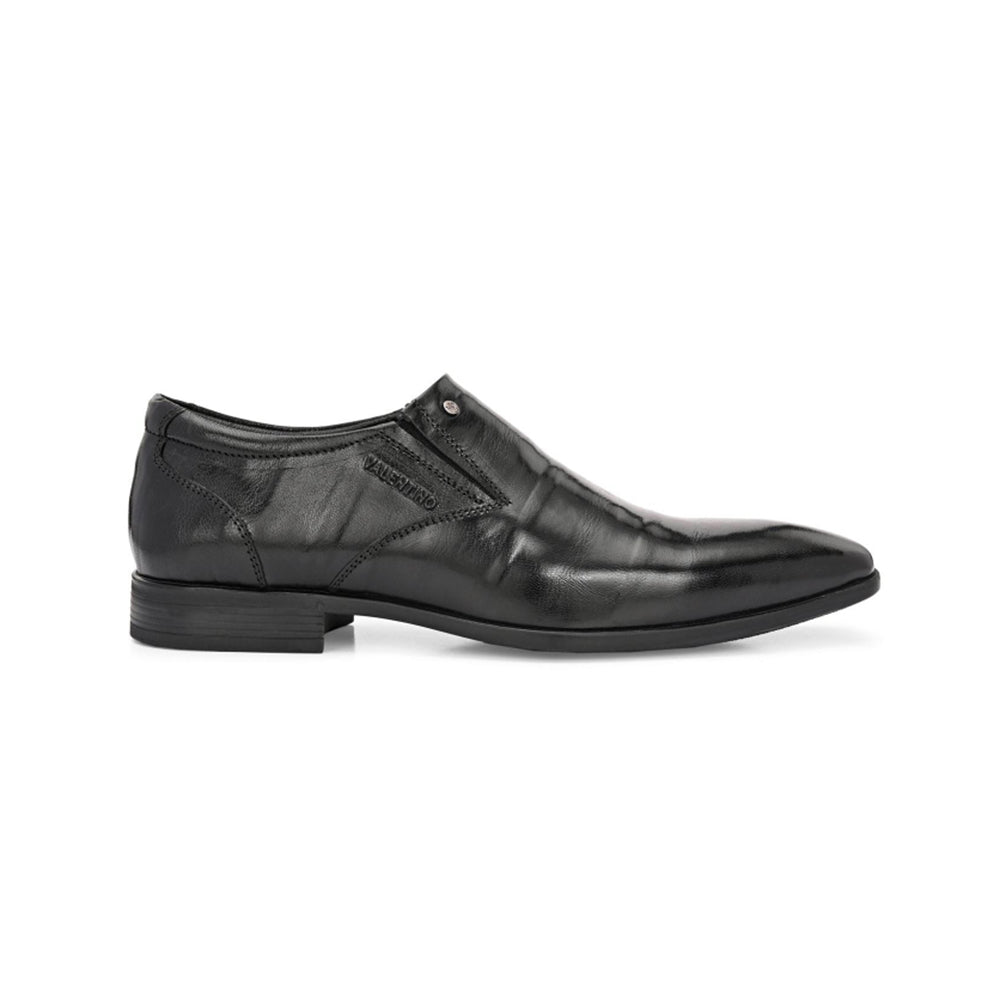 Valentino Men Premium Leather Slip-On Formal Loafer Shoes