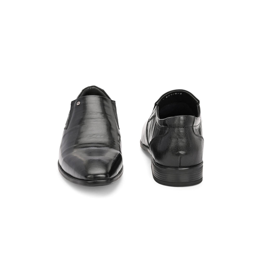 Valentino Men Premium Leather Slip-On Formal Loafer Shoes