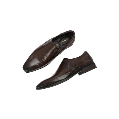 Valentino Men Premium Leather Slip-On Formal Loafer Shoes