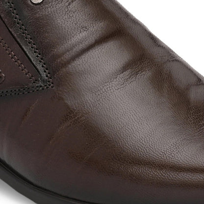 Valentino Men Premium Leather Slip-On Formal Loafer Shoes