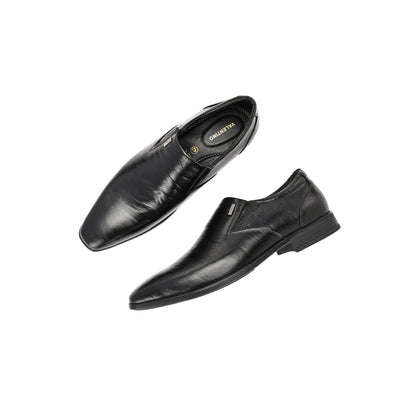 Valentino Men Premium Leather Slip-On Formal Loafer Shoes