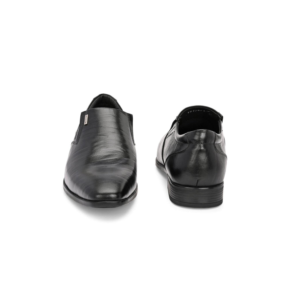 Valentino Men Premium Leather Slip-On Formal Loafer Shoes