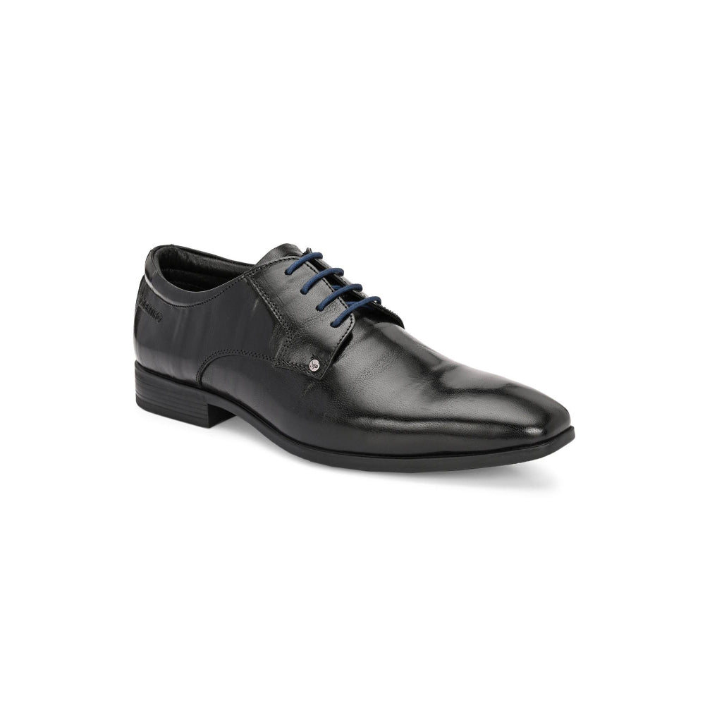 Valentino Men Premium Leather Lace-Up Formal Shoes