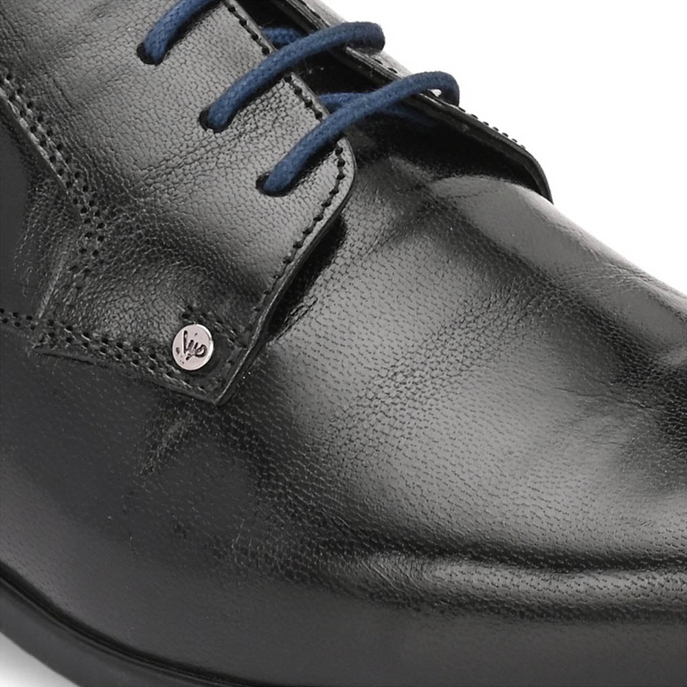 Valentino Men Premium Leather Lace-Up Formal Shoes