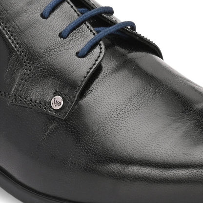 Valentino Men Premium Leather Lace-Up Formal Shoes