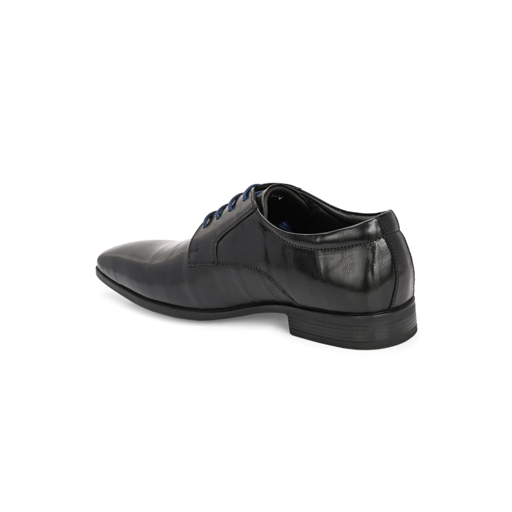 Valentino Men Premium Leather Lace-Up Formal Shoes