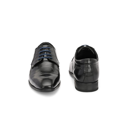 Valentino Men Premium Leather Lace-Up Formal Shoes