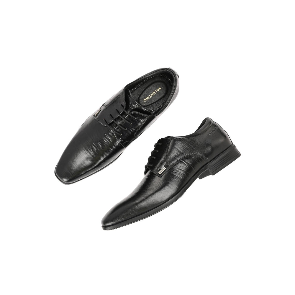 Valentino Men Premium Leather Formal Lace Up Shoes