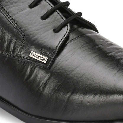 Valentino Men Premium Leather Formal Lace Up Shoes