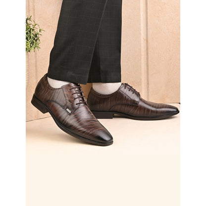 Valentino Men Premium Leather Formal Lace Up Shoes