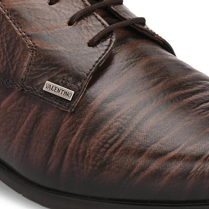 Valentino Men Premium Leather Formal Lace Up Shoes
