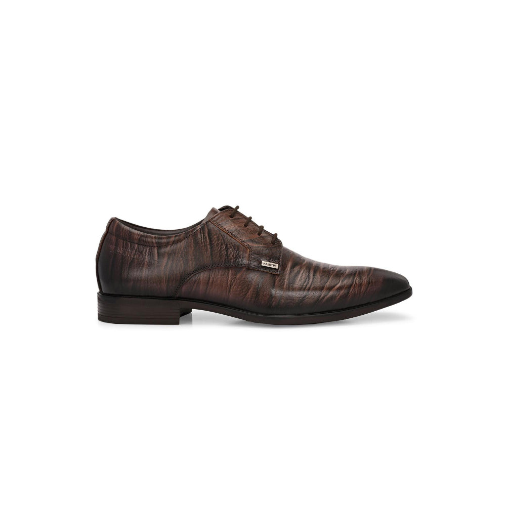 Valentino Men Premium Leather Formal Lace Up Shoes