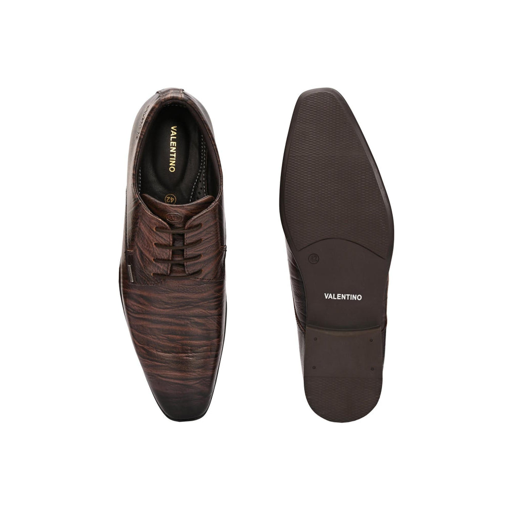 Valentino Men Premium Leather Formal Lace Up Shoes