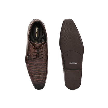 Valentino Men Premium Leather Formal Lace Up Shoes