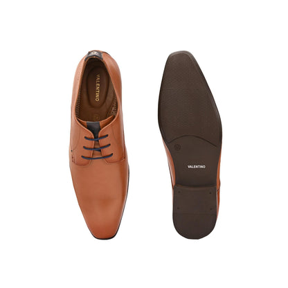 Valentino Men Premium Leather Elegant Lace Up Formal Shoes