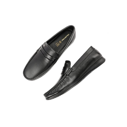 Valentino Men Premium Leather Penny Loafers