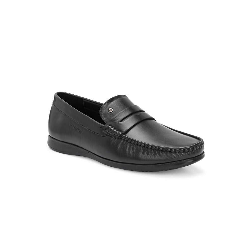 Valentino Men Premium Leather Penny Loafers
