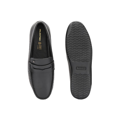 Valentino Men Premium Leather Penny Loafers