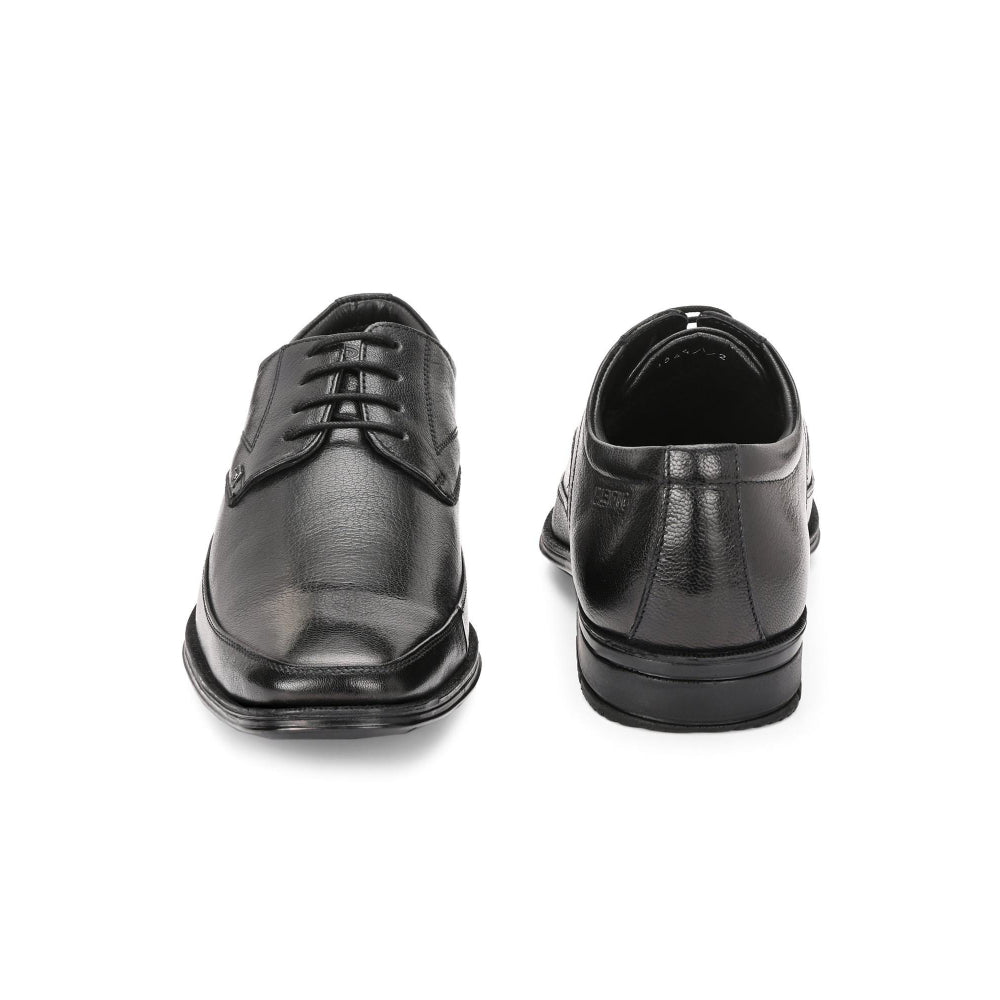 Valentino Men Premium Leather Lace-Up Formal Shoes