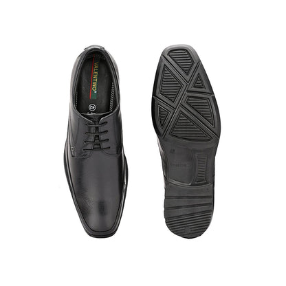 Valentino Men Premium Leather Lace-Up Formal Shoes
