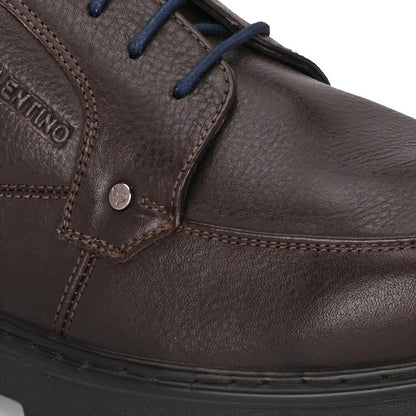 Valentino Men Premium Leather Brown Formal Lace-Up Shoes