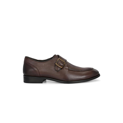 Valentino West Port Men Single Monk Strap Dress Shoe