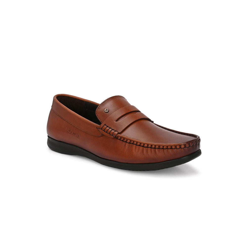 Valentino Men Premium Leather Penny Loafers