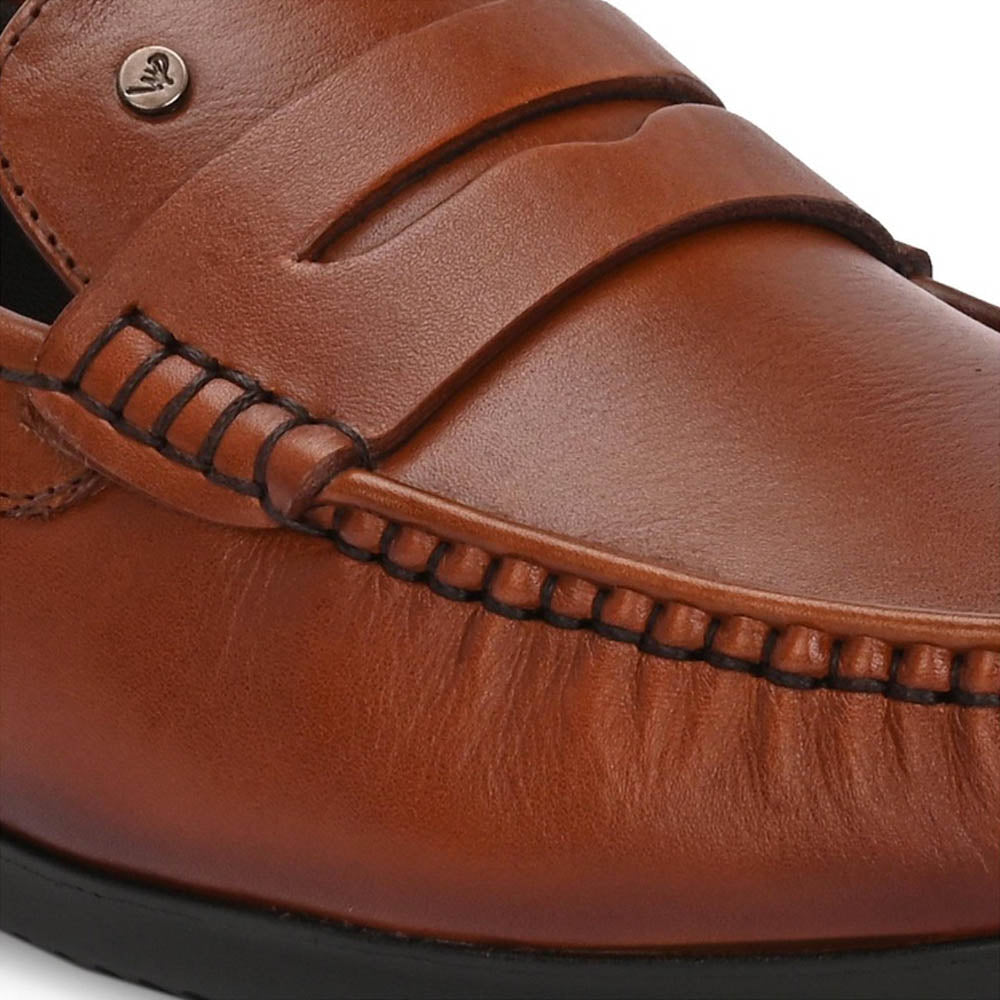 Valentino Men Premium Leather Penny Loafers