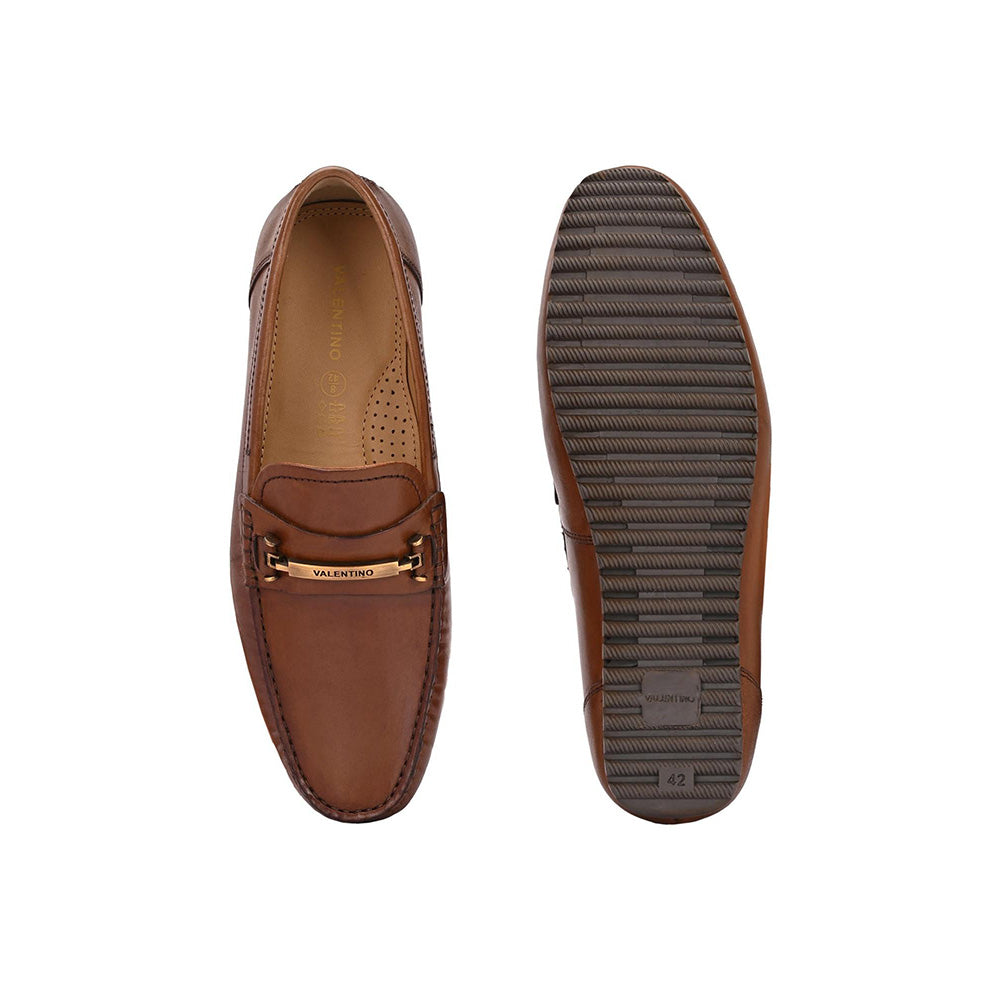 Valentino Men Premium Leather Loafers