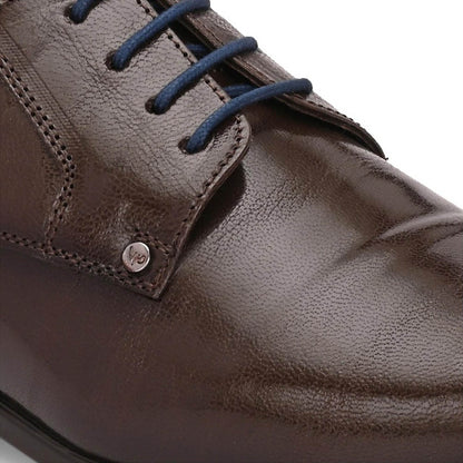 Valentino Men Premium Leather Lace-Up Formal Shoes