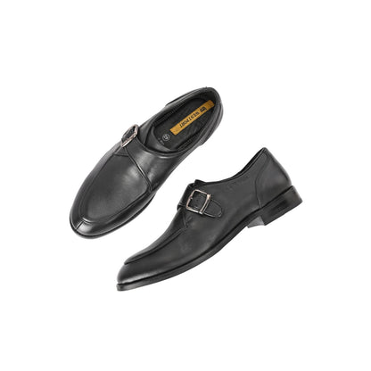 Valentino West Port Men Single Monk Strap Dress Shoe