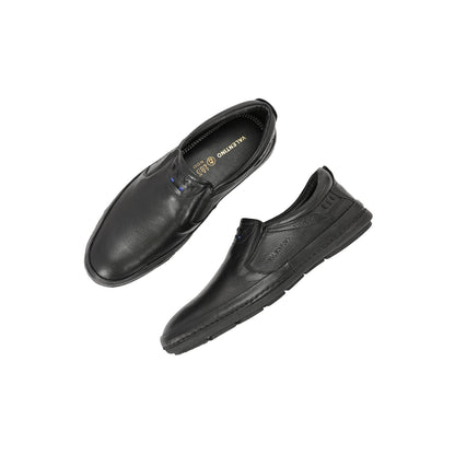Valentino Men Premium Leather Slip-On Formal Loafer Shoes