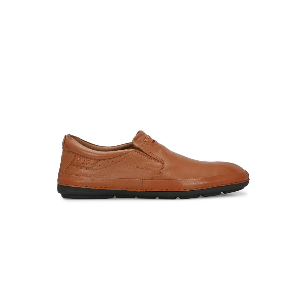 Valentino Men Premium Leather Slip-On Formal Loafer Shoes