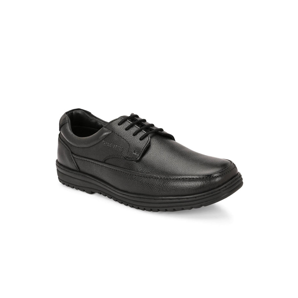 Valentino Men Genuine Leather Lace-Up Formal Shoes