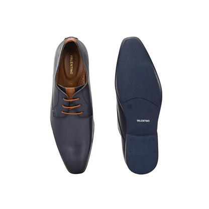 Valentino Men Premium Leather Elegant Lace Up Formal Shoes