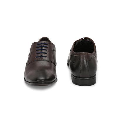 Valentino Men Premium Leather Lace Up Formal Oxford Shoes