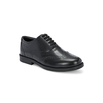 Valentino Men Premium Leather Military Formal Brogue Shoes